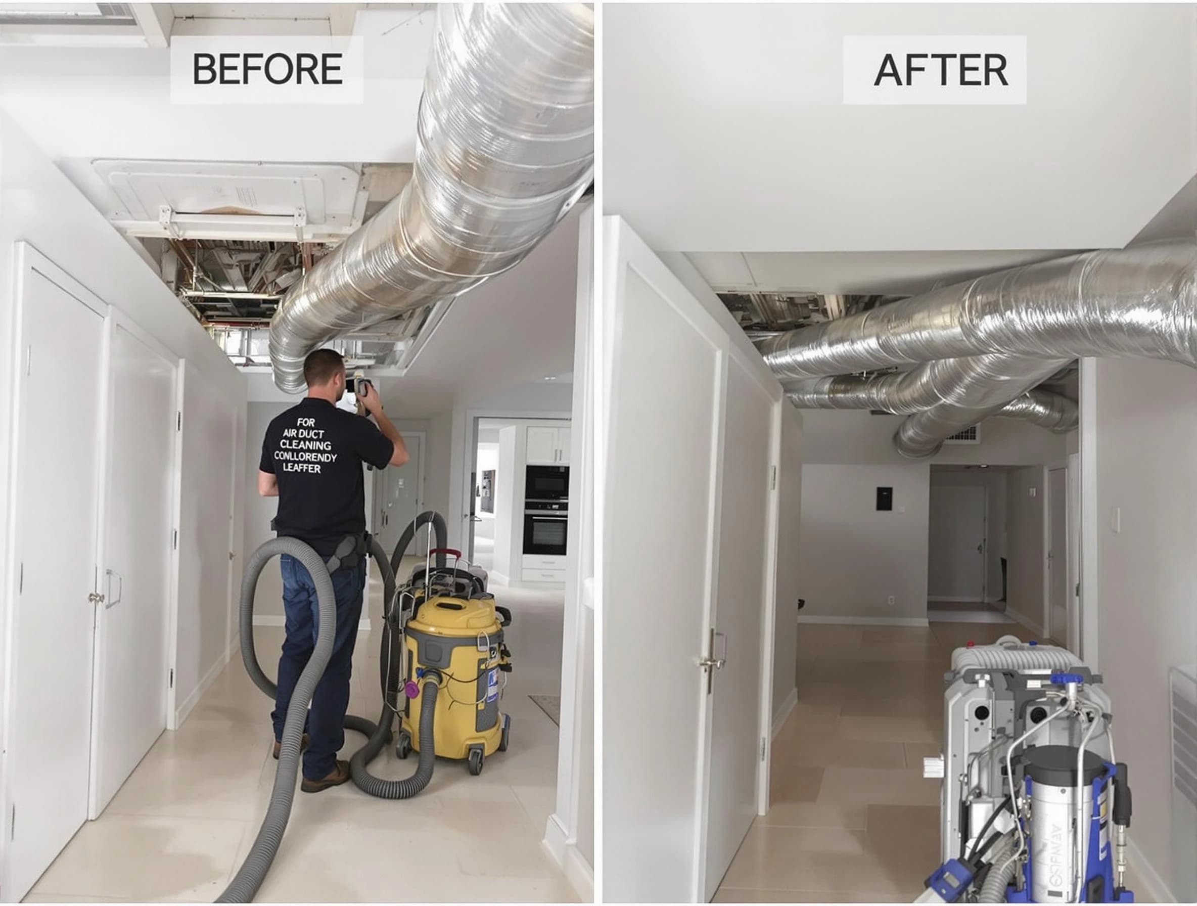 Bethel Acres Air Duct Cleaning professional performing thorough air duct cleaning in Bethel Acres