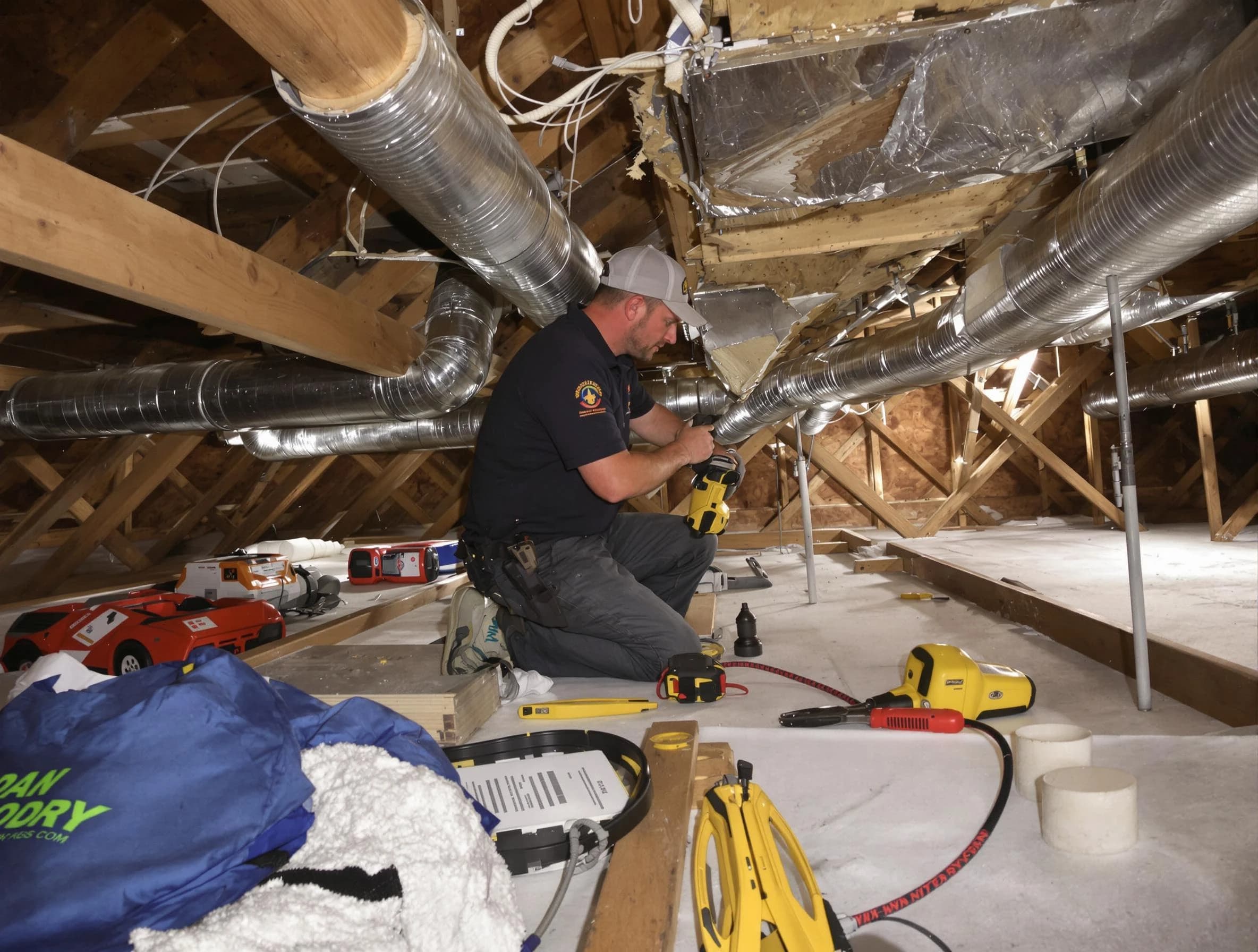 Professional air duct repair by Bethel Acres Air Duct Cleaning in Bethel Acres