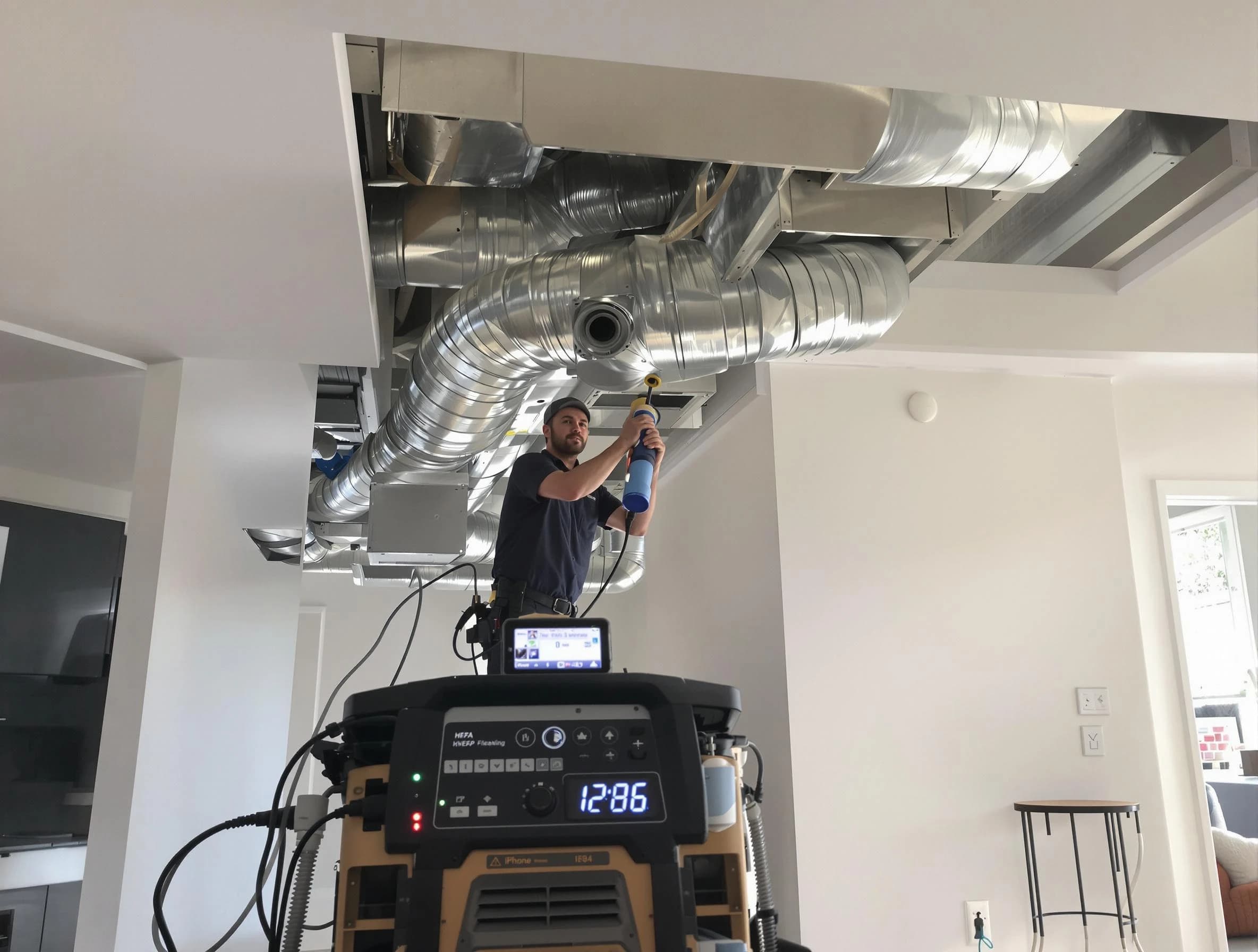 Advanced pure air duct cleaning by Bethel Acres Air Duct Cleaning in Bethel Acres