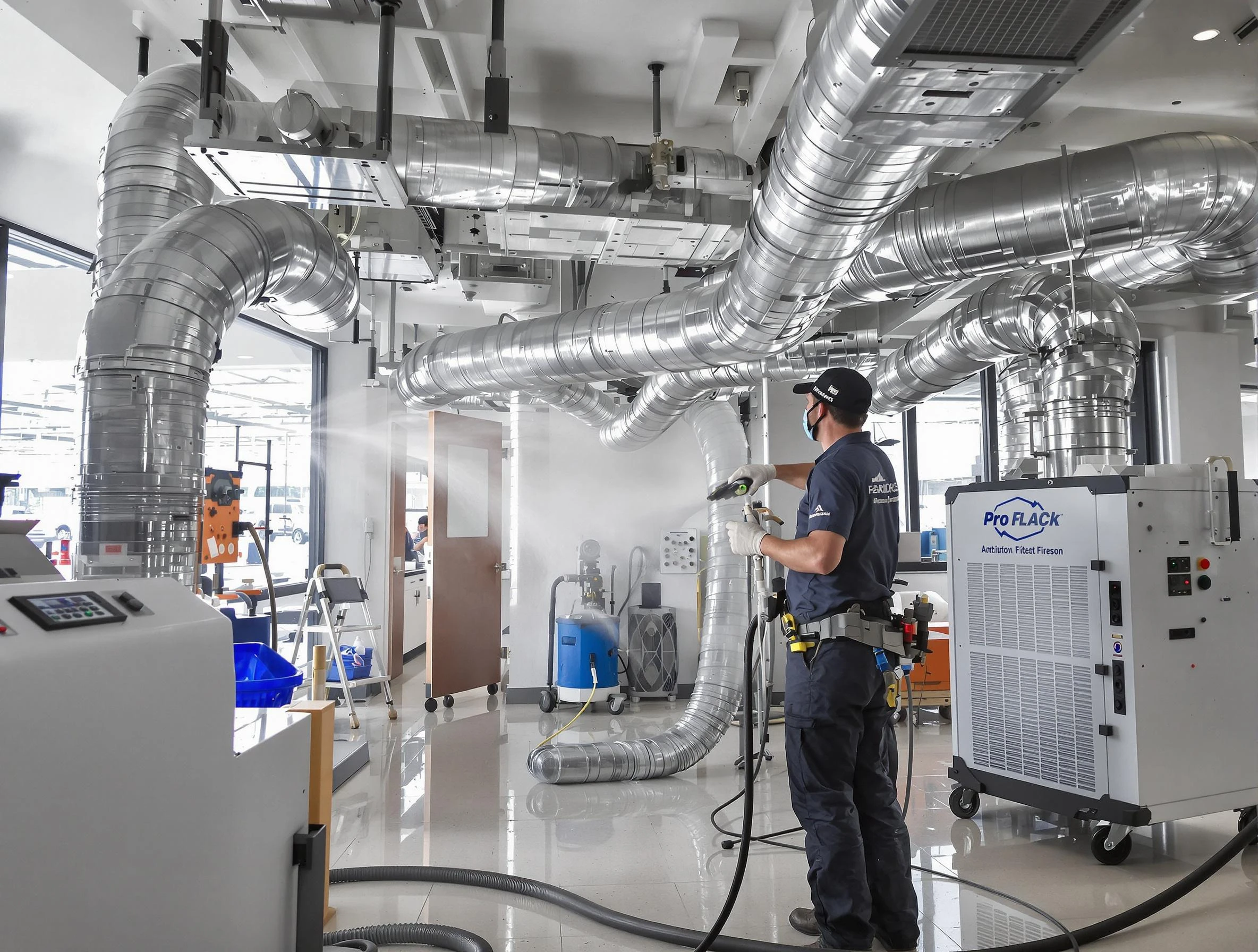 Negative Pressure Air Duct Cleaning in Bethel Acres