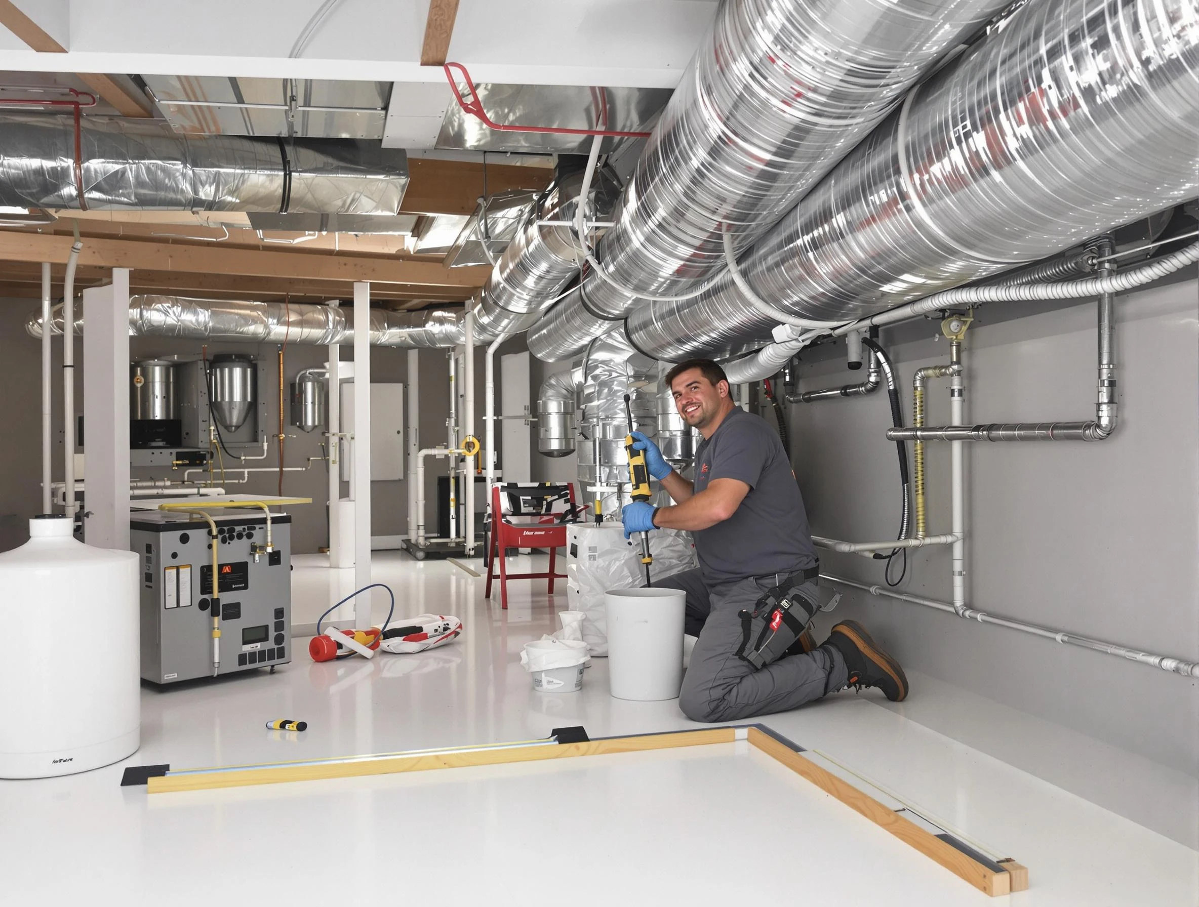 Professional duct sealing service by Bethel Acres Air Duct Cleaning in Bethel Acres