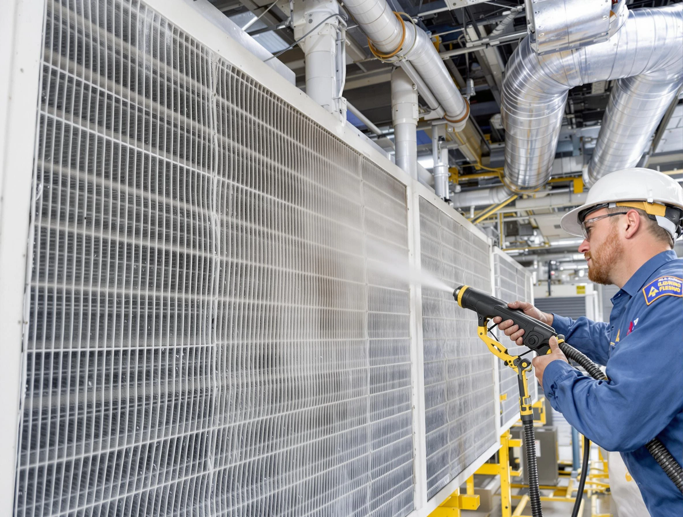 Professional commercial coil cleaning by Bethel Acres Air Duct Cleaning in Bethel Acres