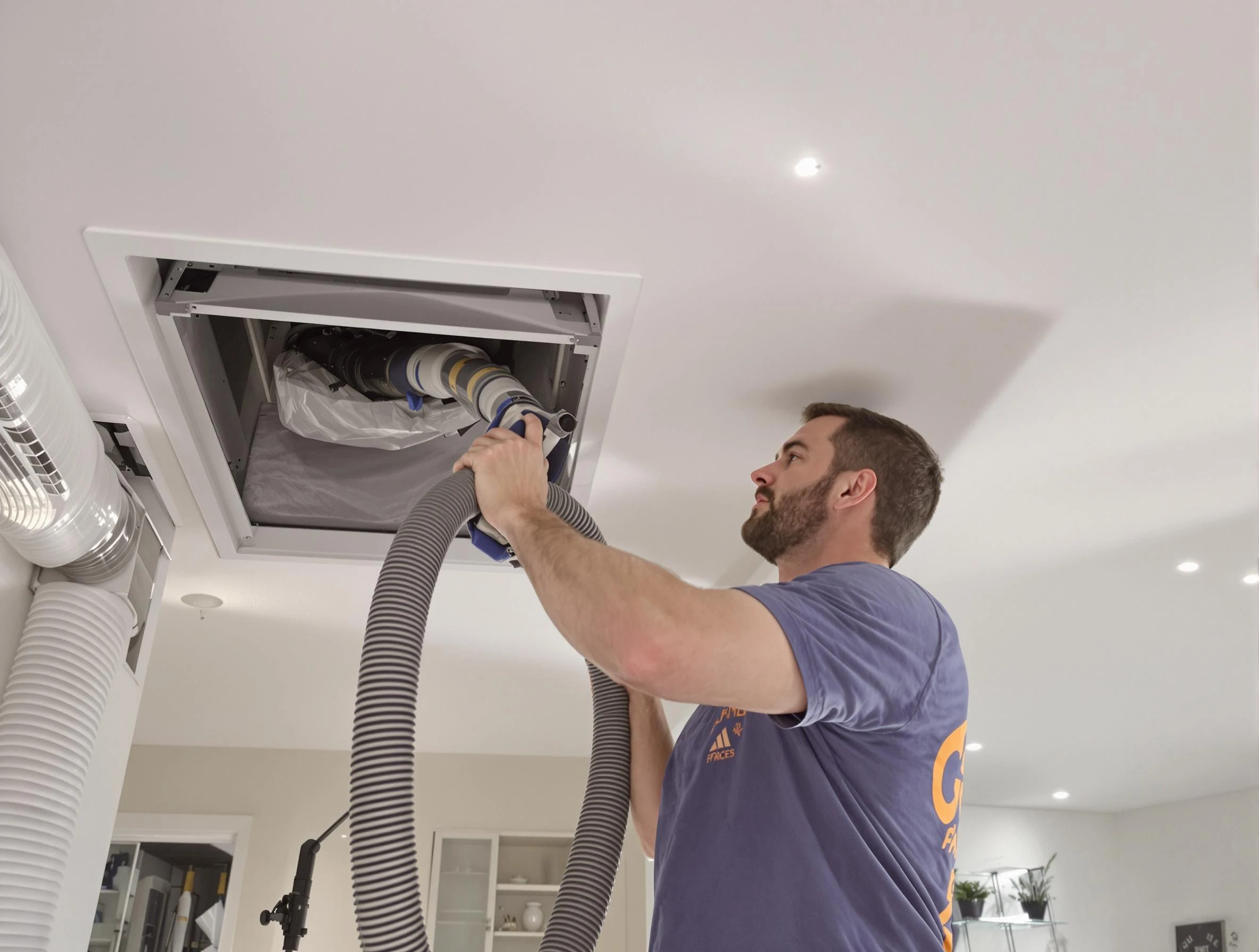 Precision indoor duct cleaning by Bethel Acres Air Duct Cleaning in Bethel Acres